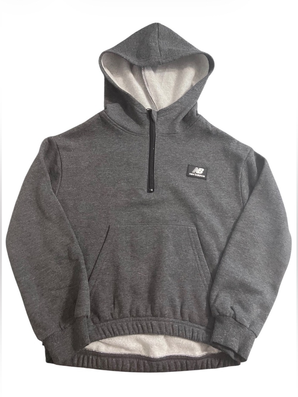 New Balance Kids Fleece Half-Zip Hoodie | Size Small (7/8) | BNWT